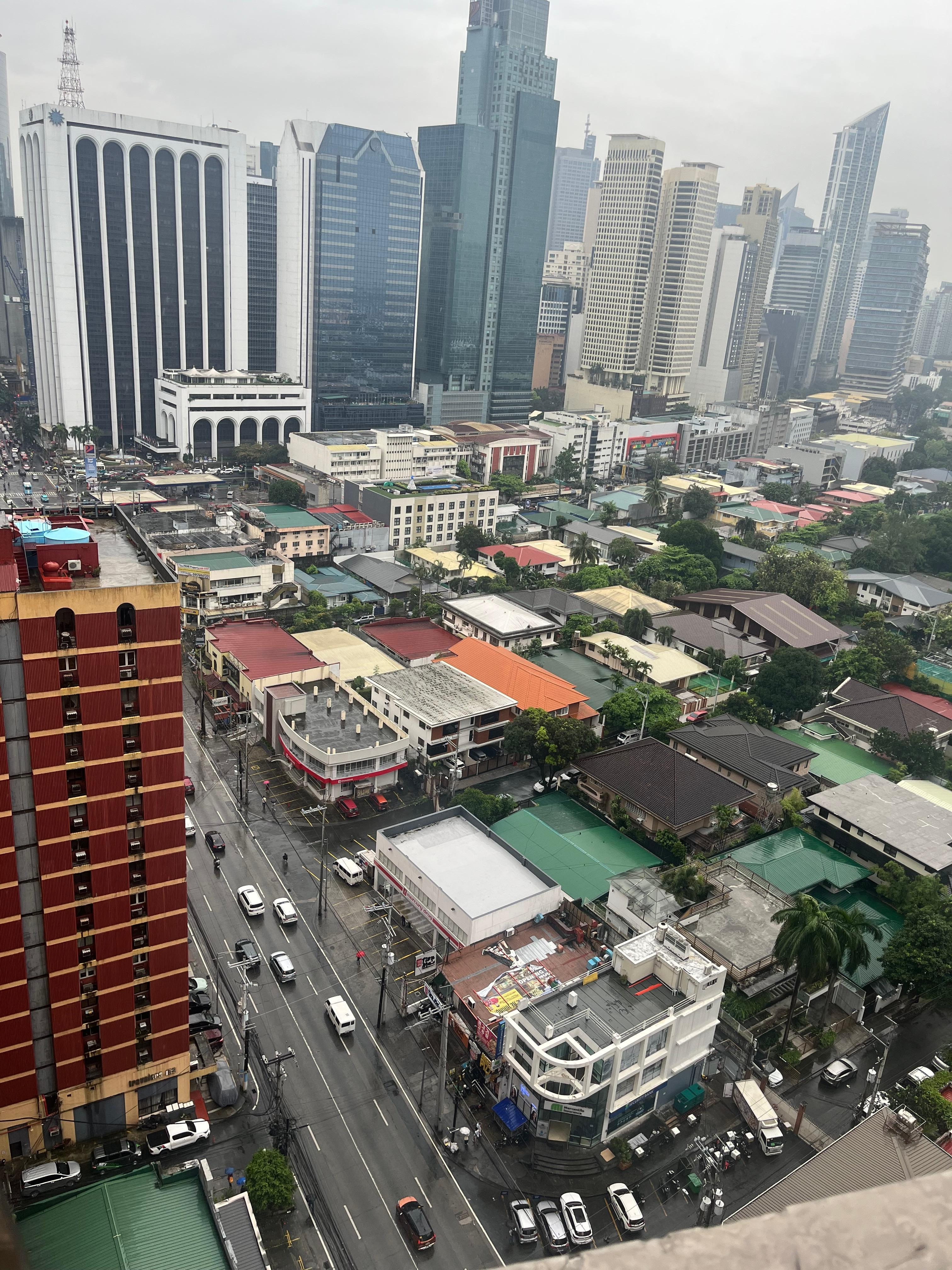 Picture from the rooftop restaurant!