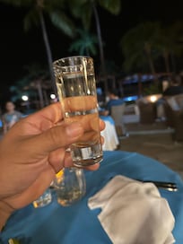 Mezcal shots