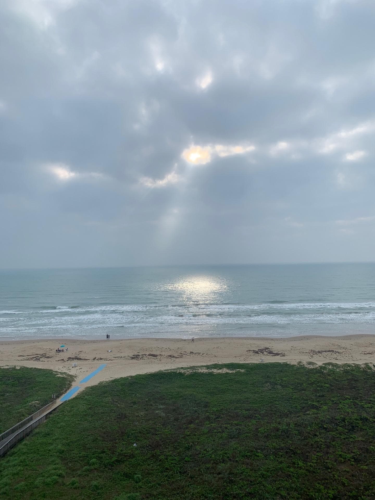 View from condo balcony