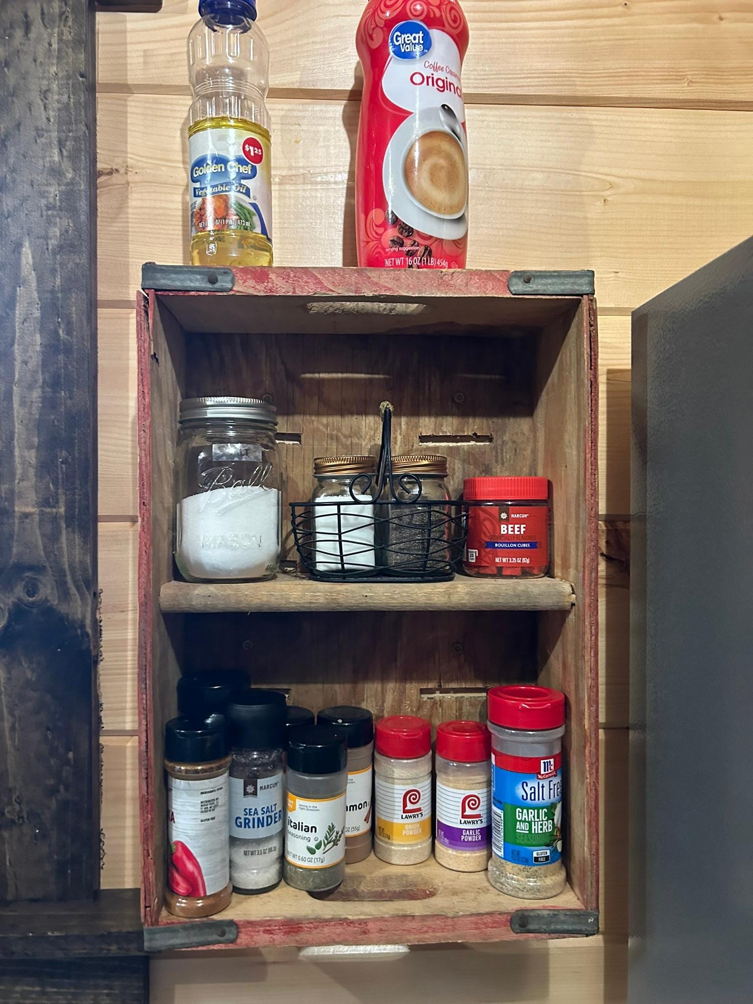 Provide basic spices and oil.