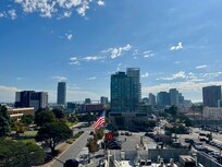 View from the rooftop patio