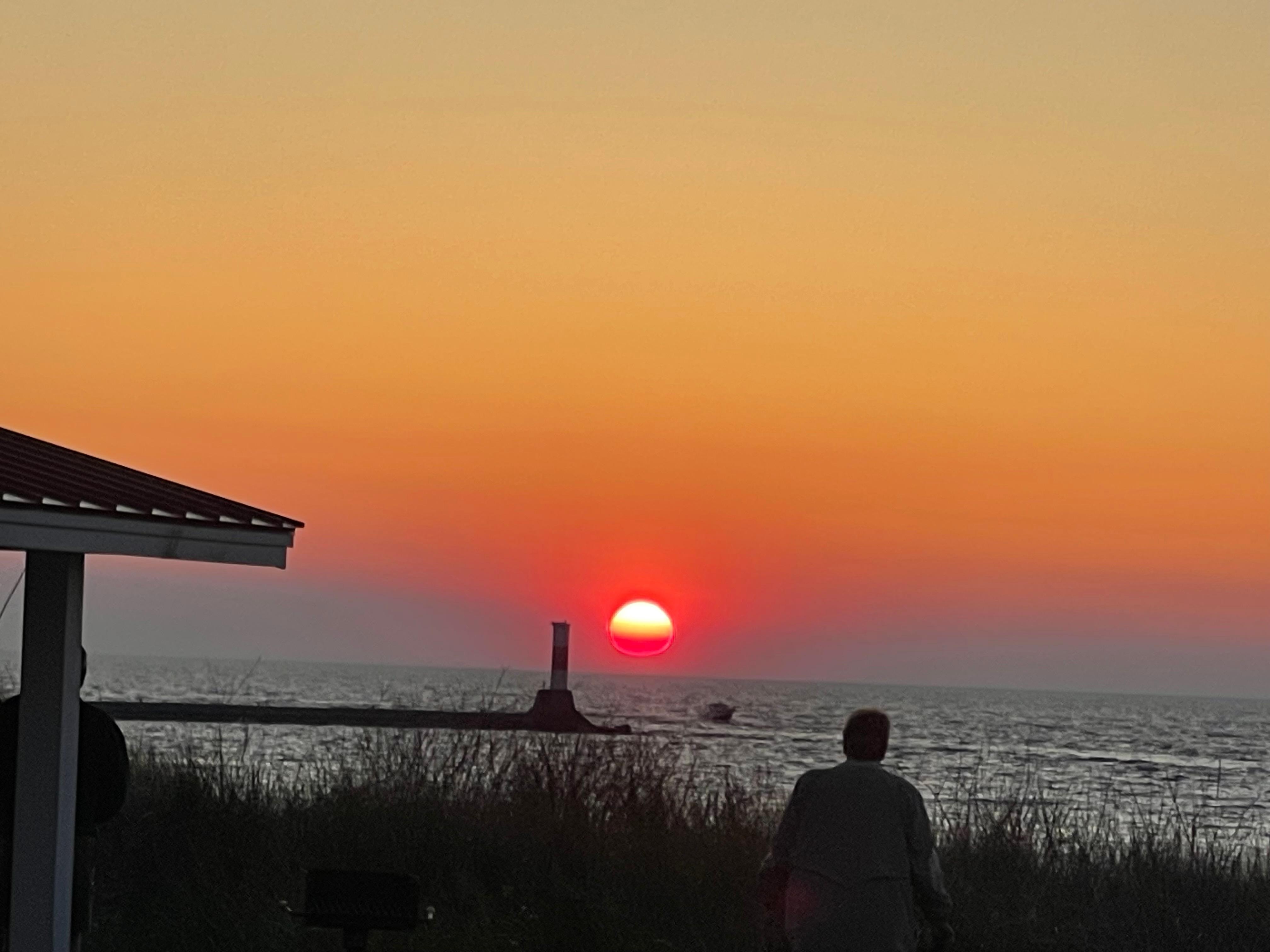 Manistee sunset