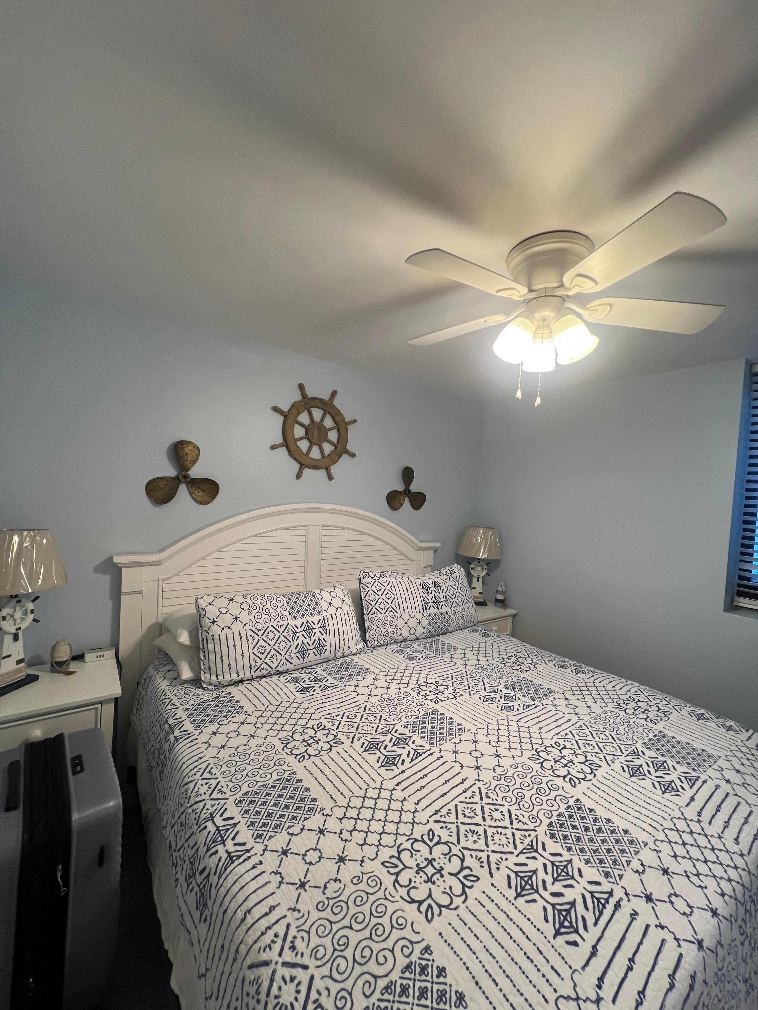 Master bedroom, for some reason I don’t have a picture of the one my daughter stayed in but it was so cute! 