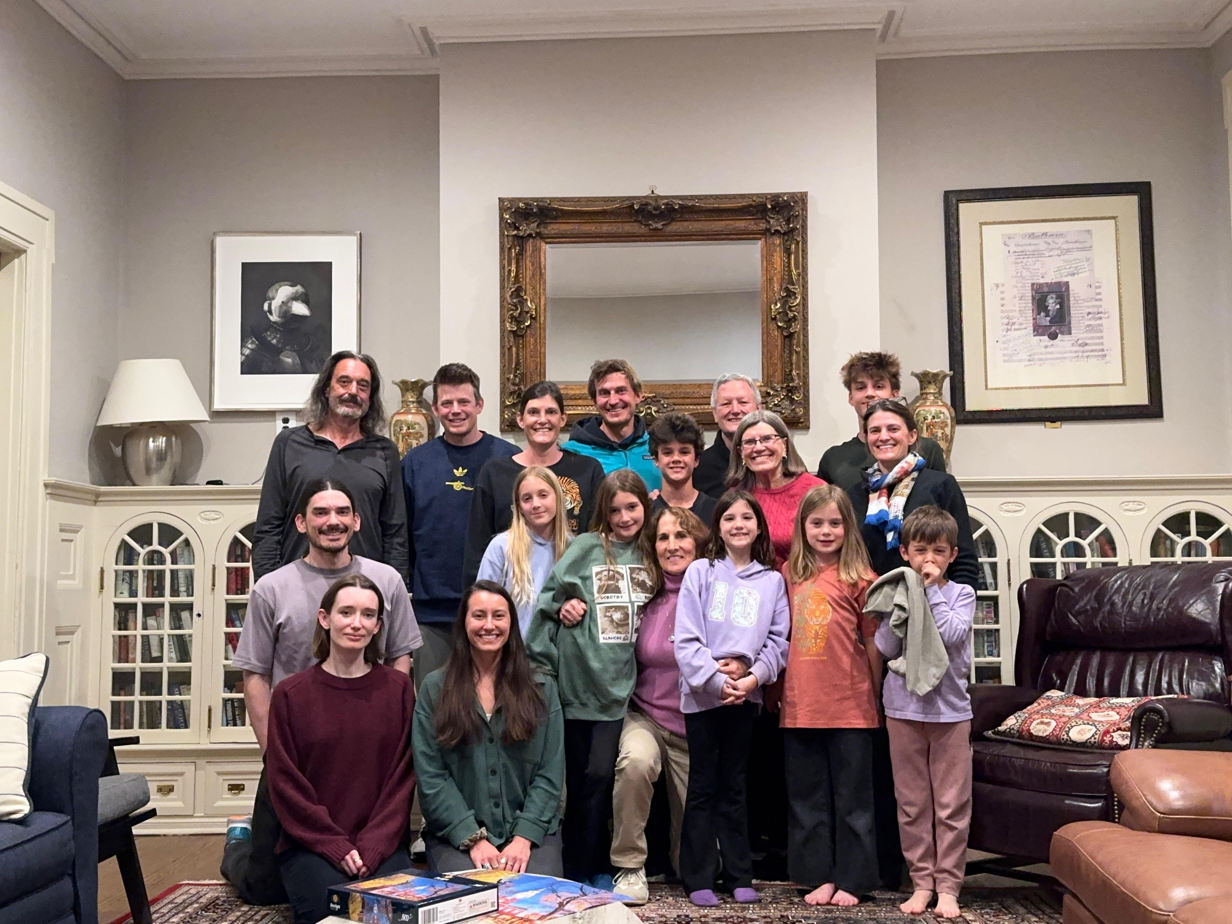 One of the many sitting areas