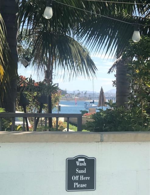 Patio view to the left.