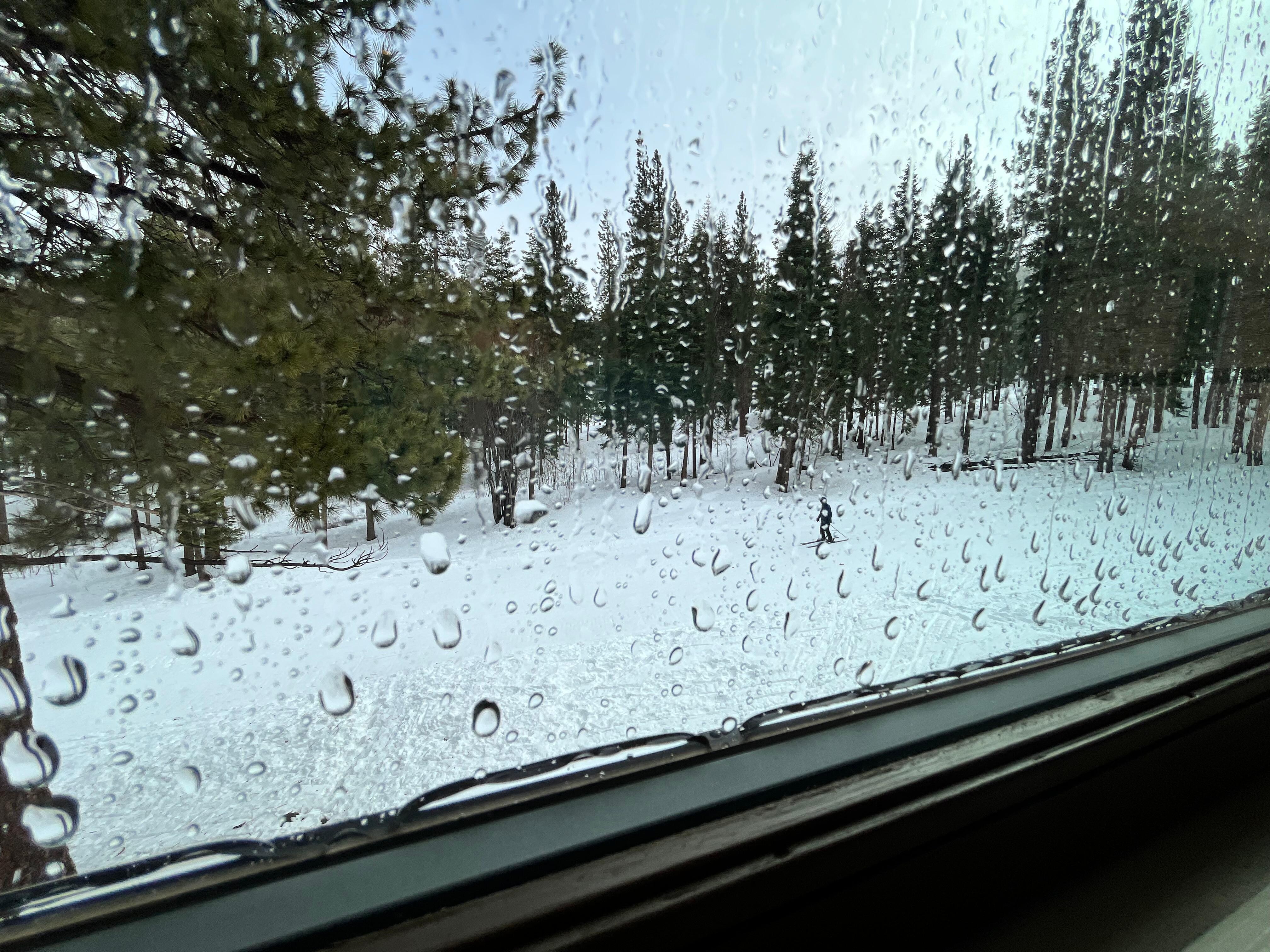 View of condo run from the inside the unit 
