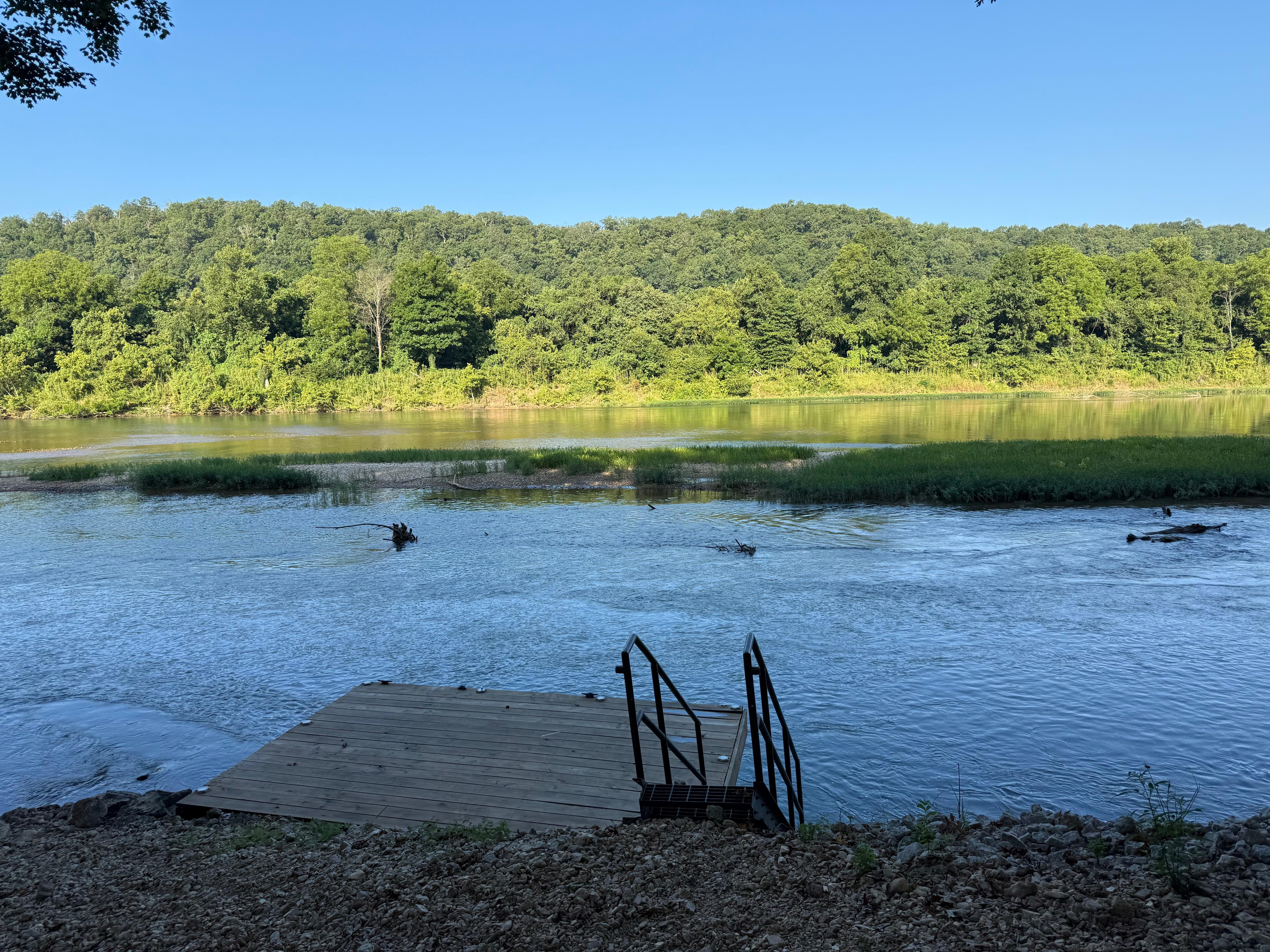 View from the bottom driveway 