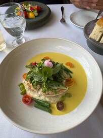 Excellent well presented food in the Rousseau