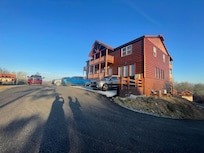 View from driveway