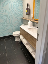Bathroom vanity.