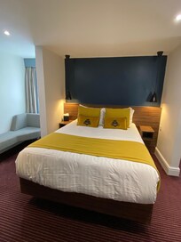 Bed is a bit high, hard for older people get in bed easily