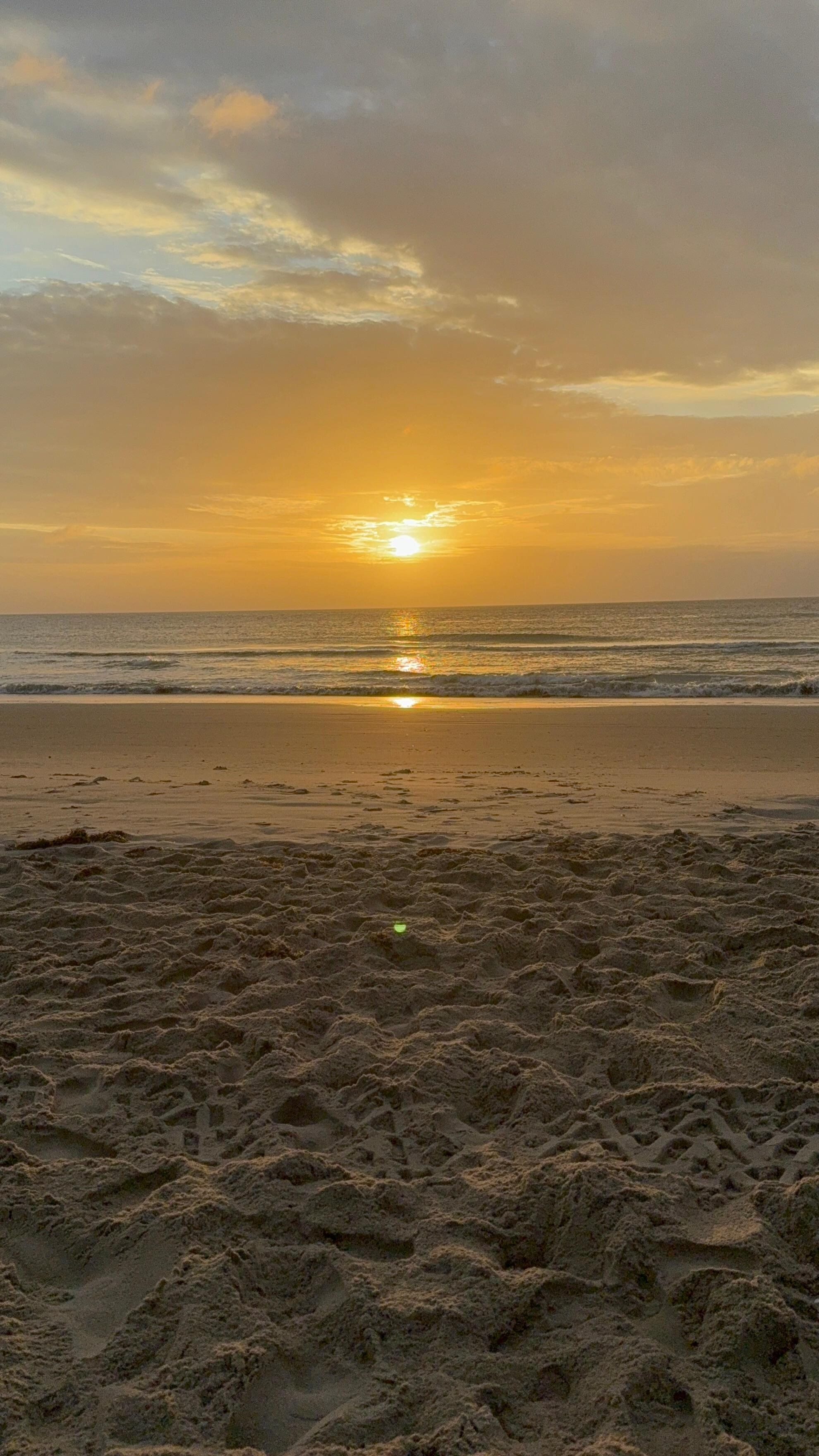 Sunrise on the beach