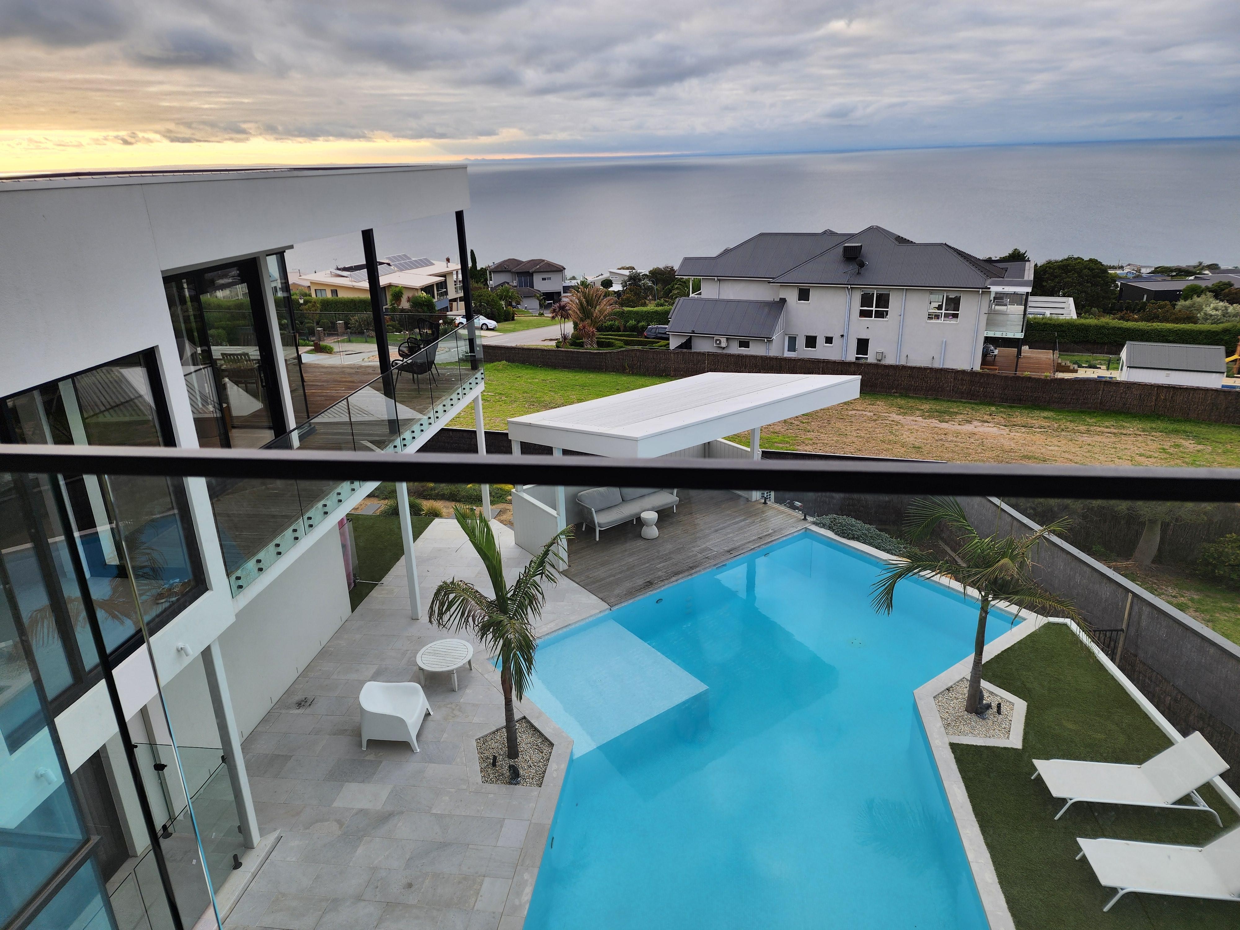 The pool during the day