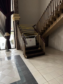 Closed off stairs