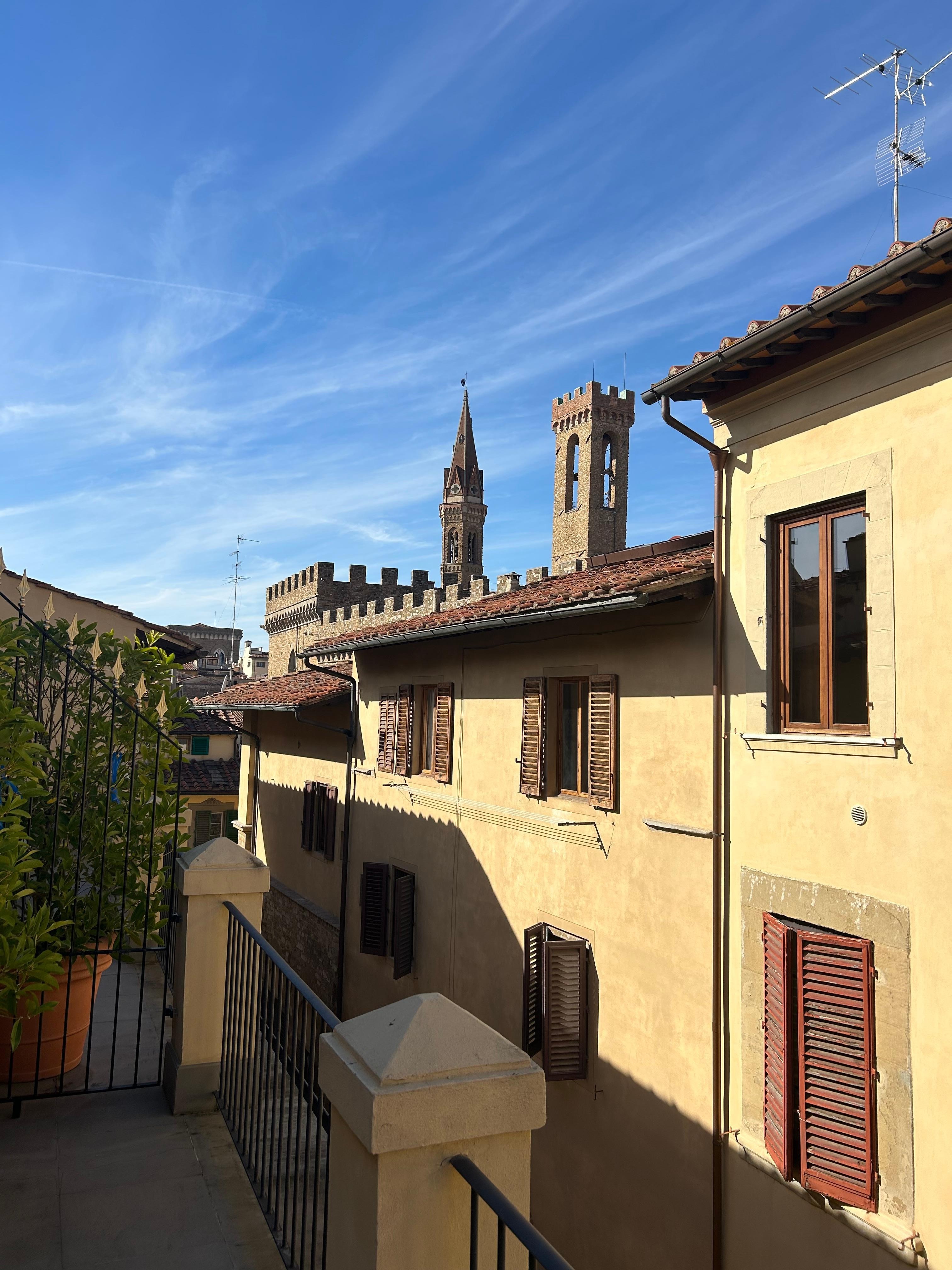 View from outdoor patio