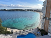 View from our balcony.