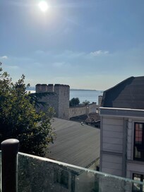 View from terrace at breakfast