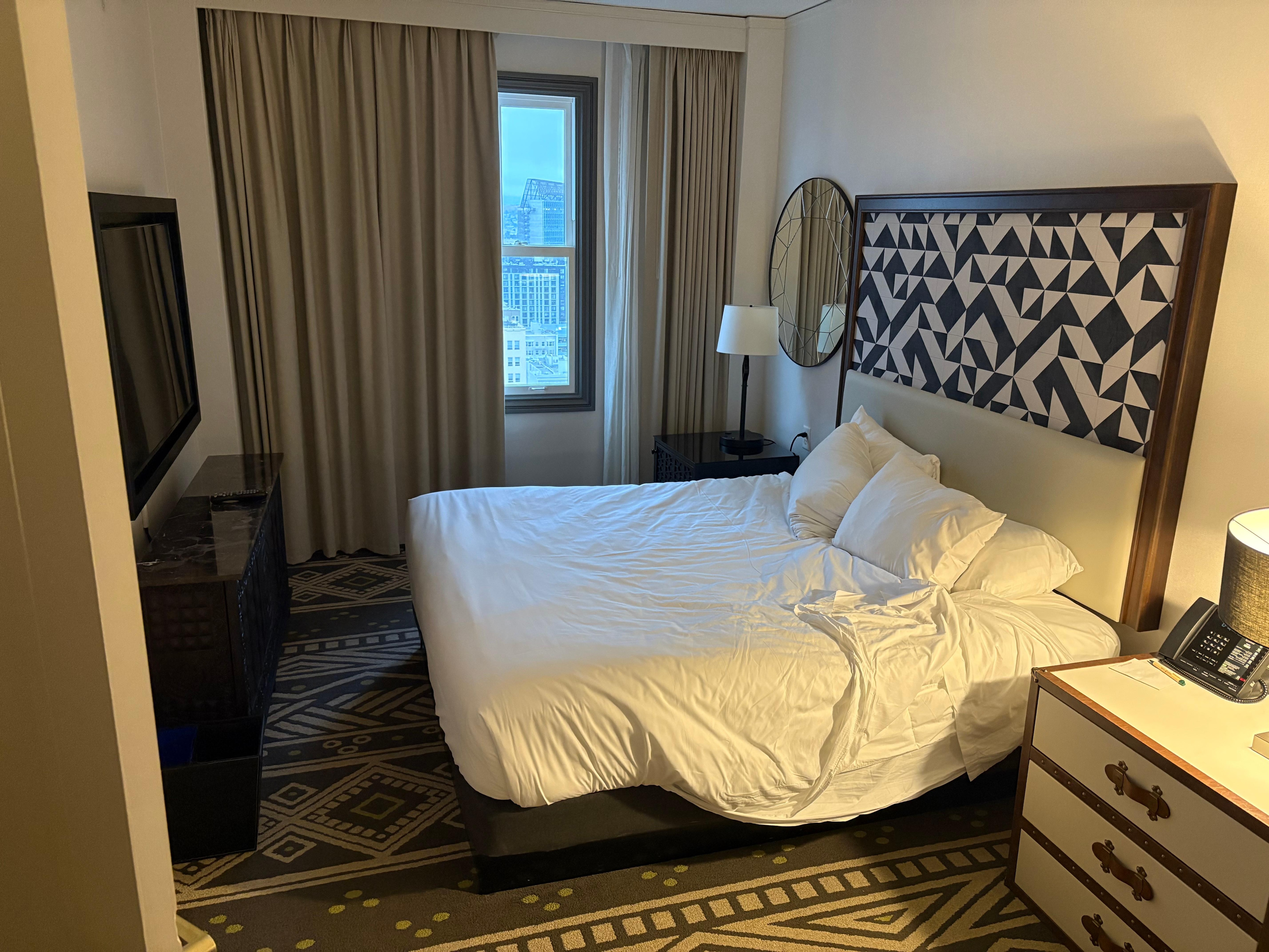 Suite bedroom top floor