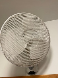 Wall fan needed cleaning