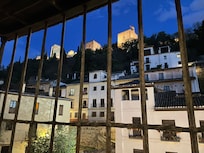 View of The Alhambra from our bed