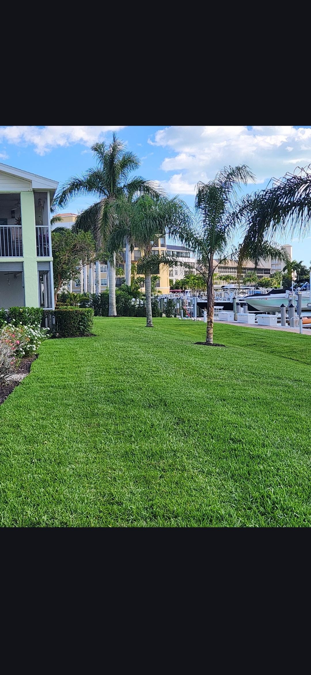 View from the screened in  porch.
