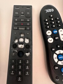Broken remote