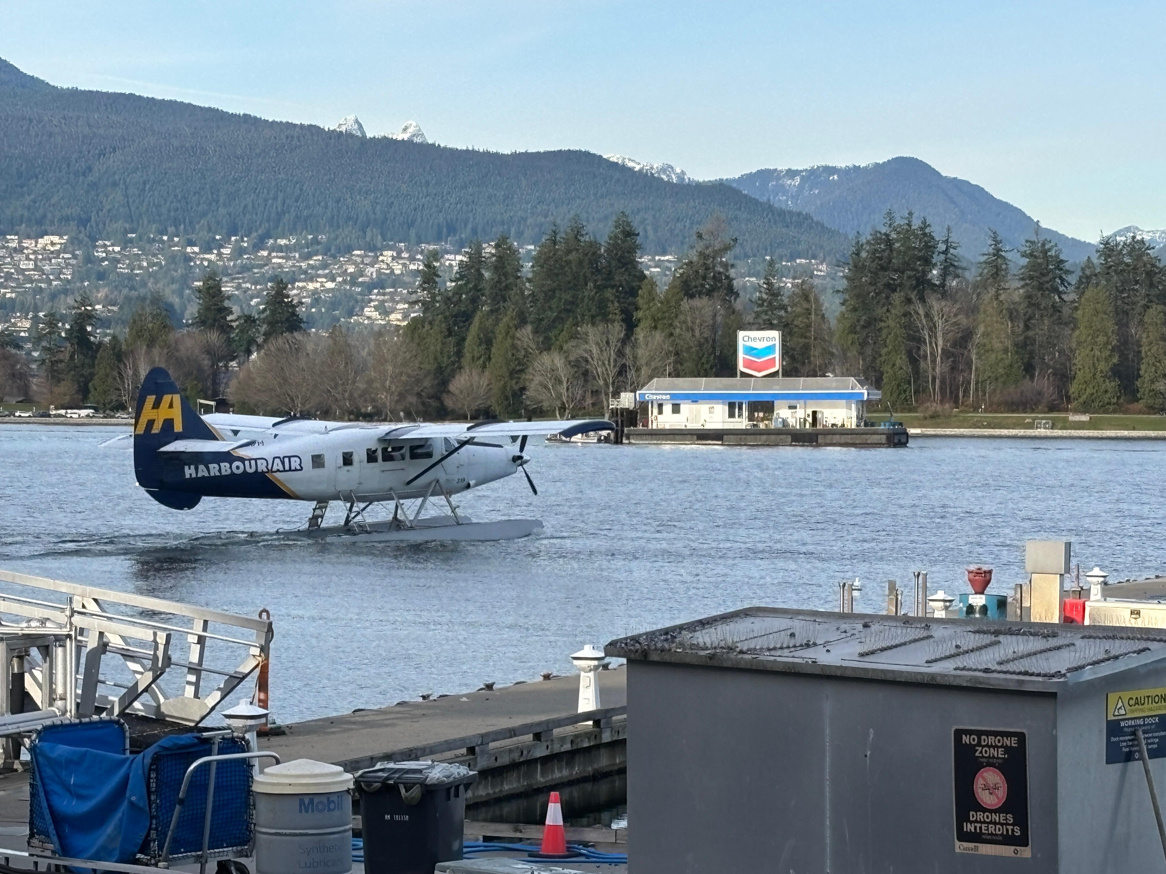 We could watch the sea planes take off and land in the harbor from our room! 