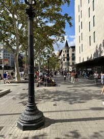 Walking distance from H10 hotel.