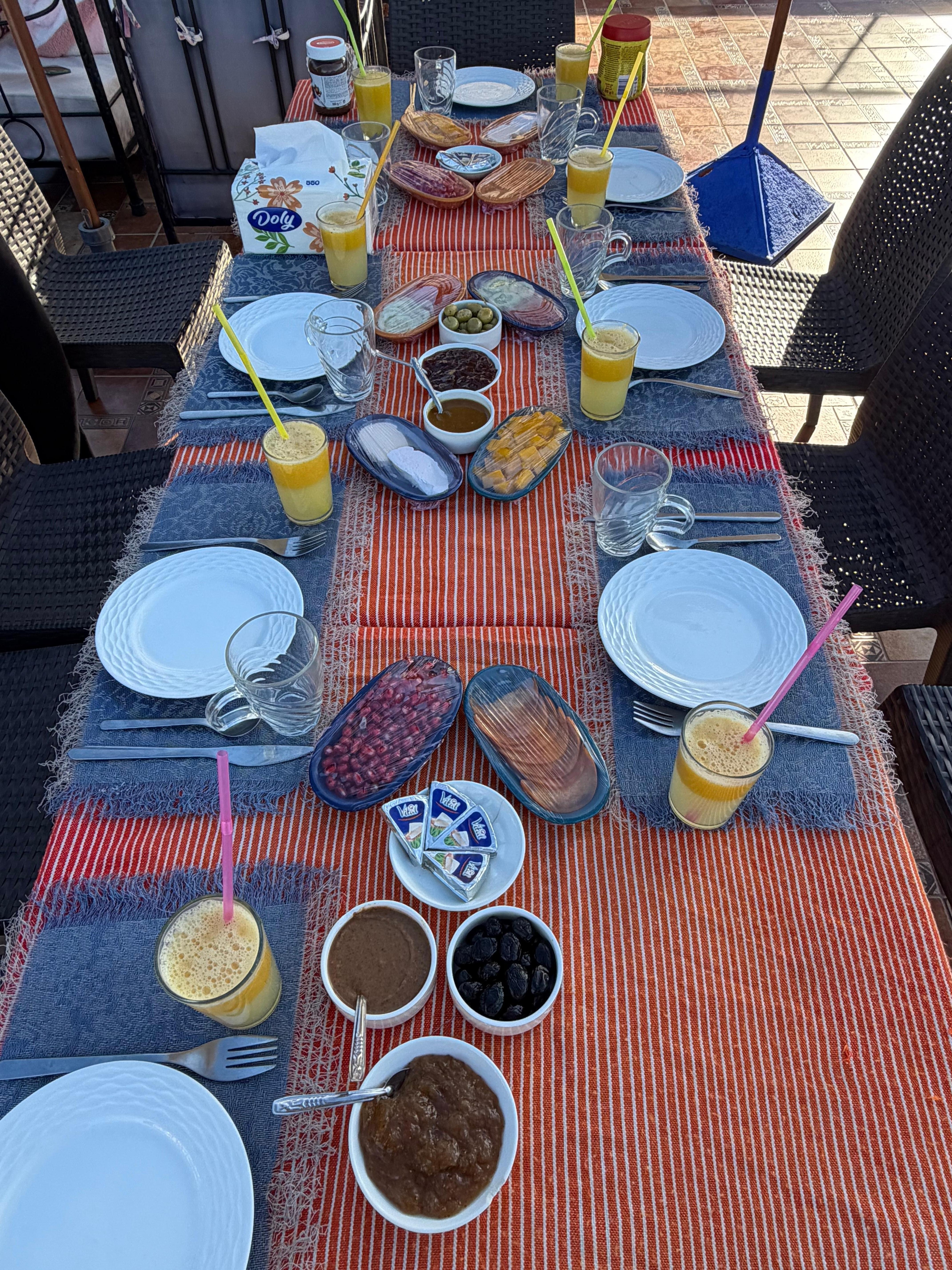 Great Breakfast spread