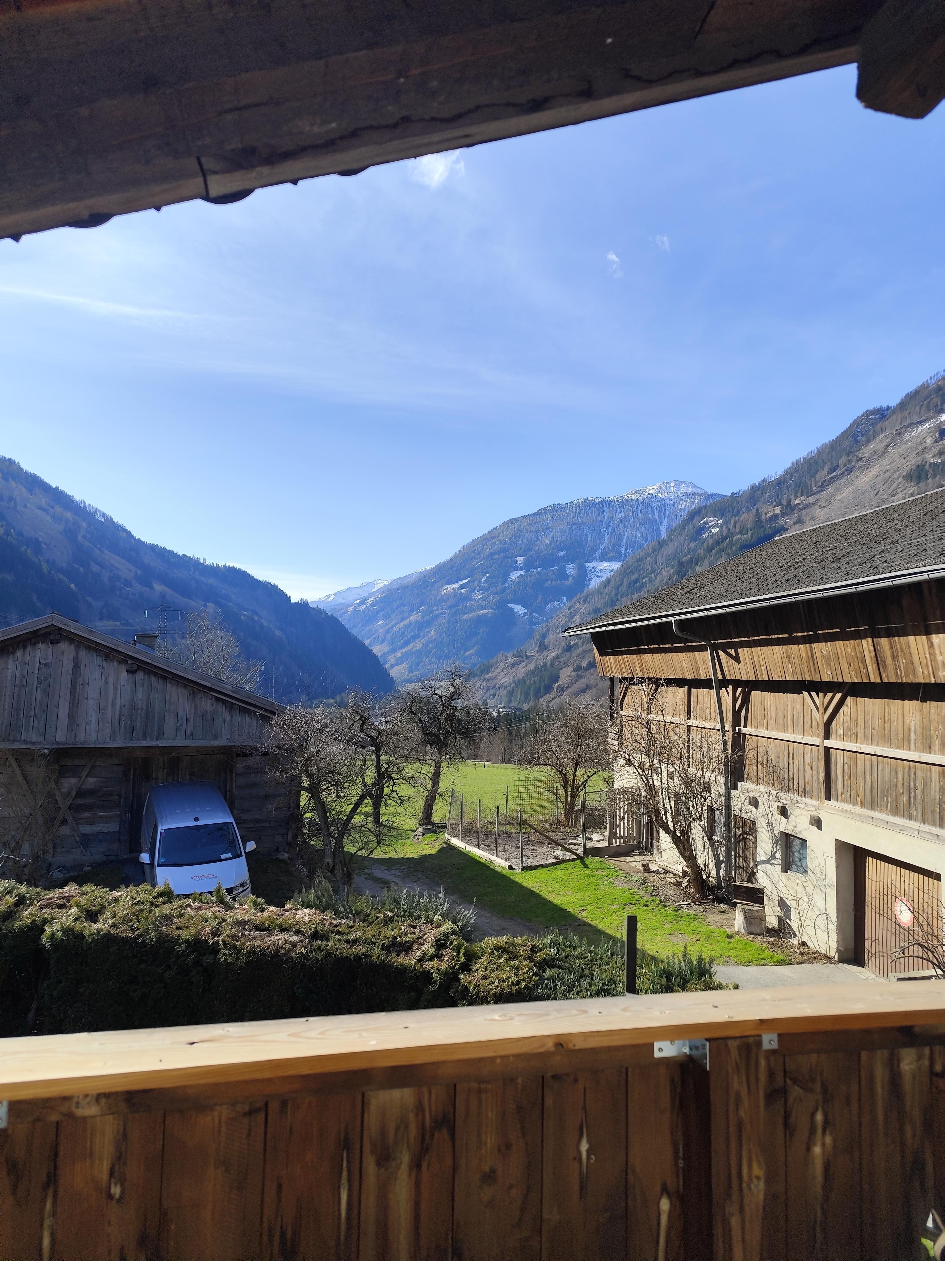 Ausblick Schlafzimmer 