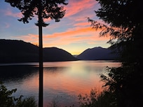 View from back deck