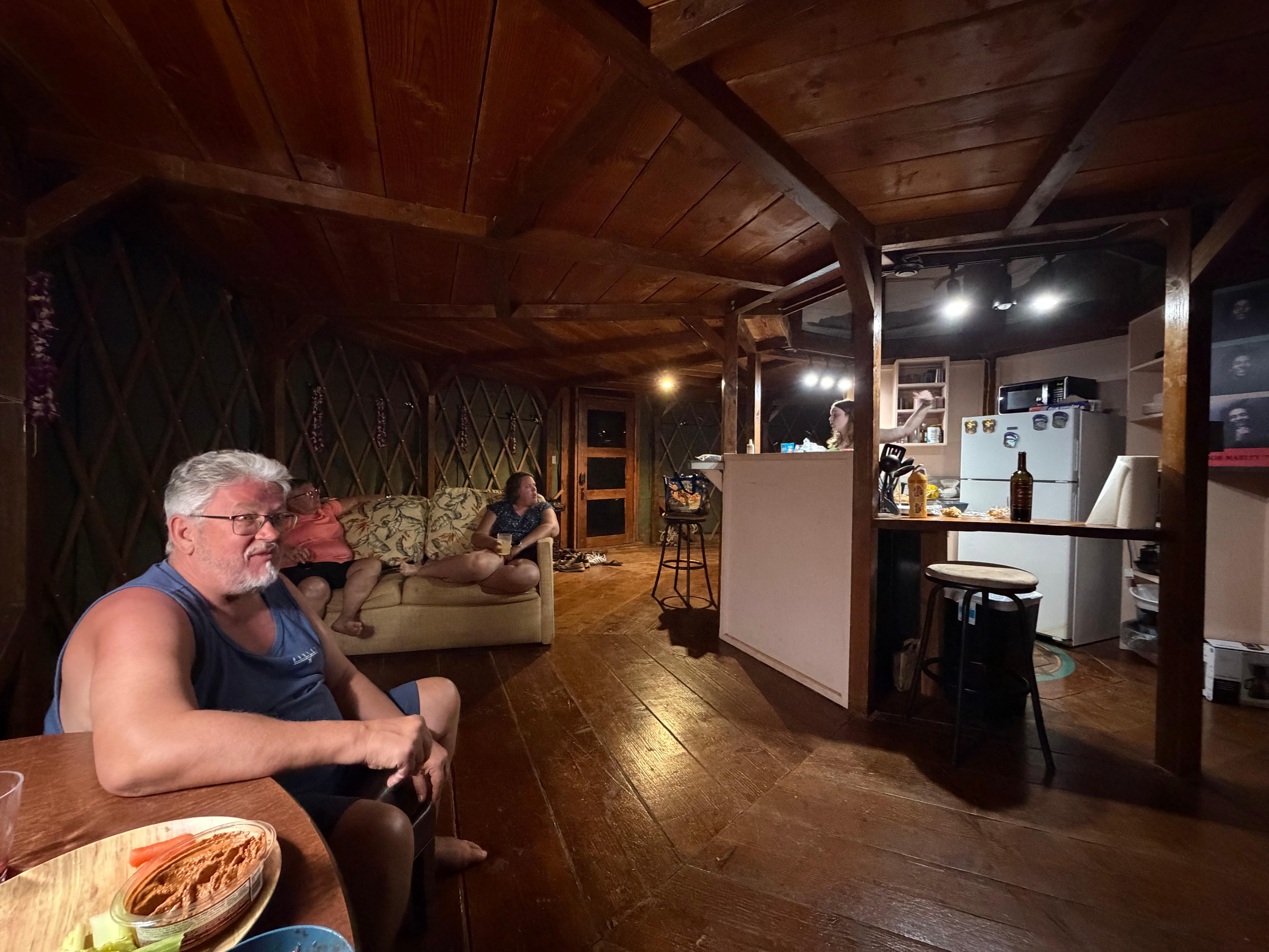 Kitchen and Living area