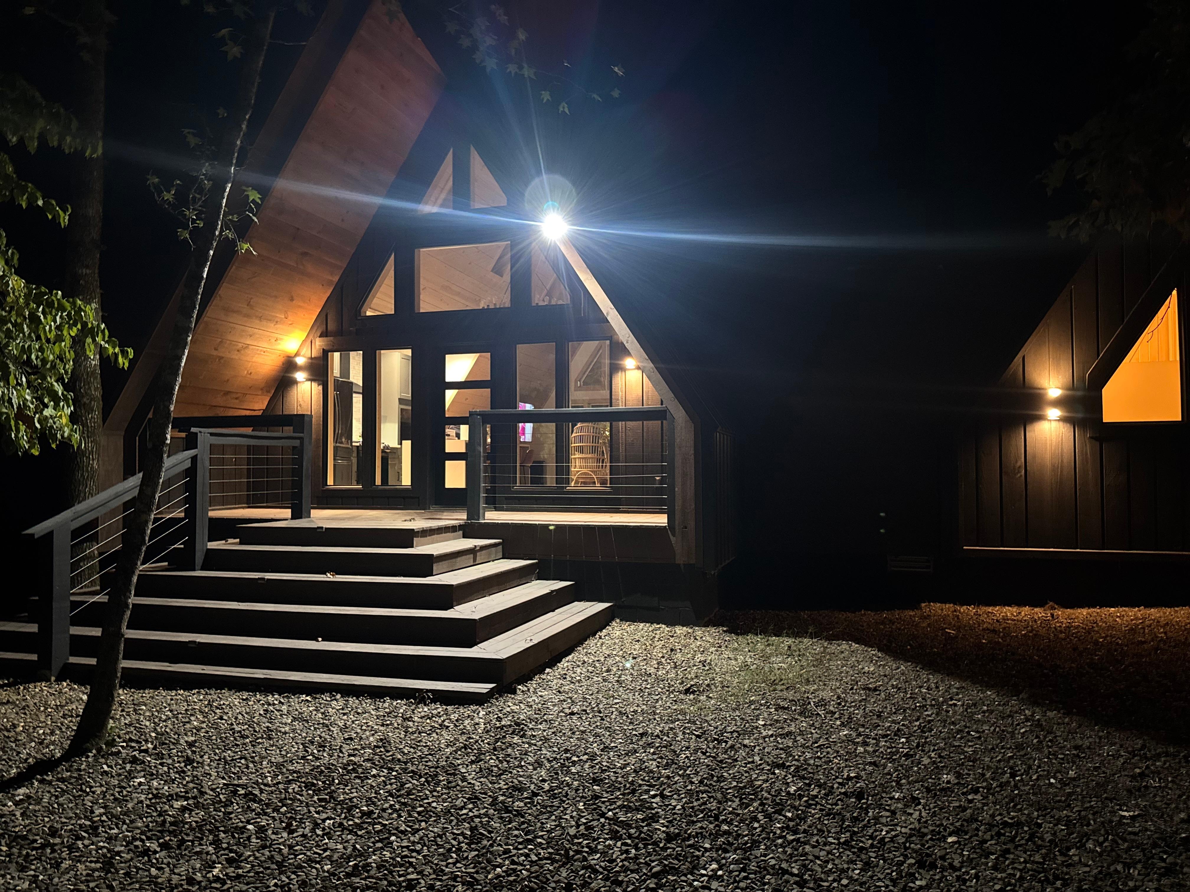 Front view when we arrived! 