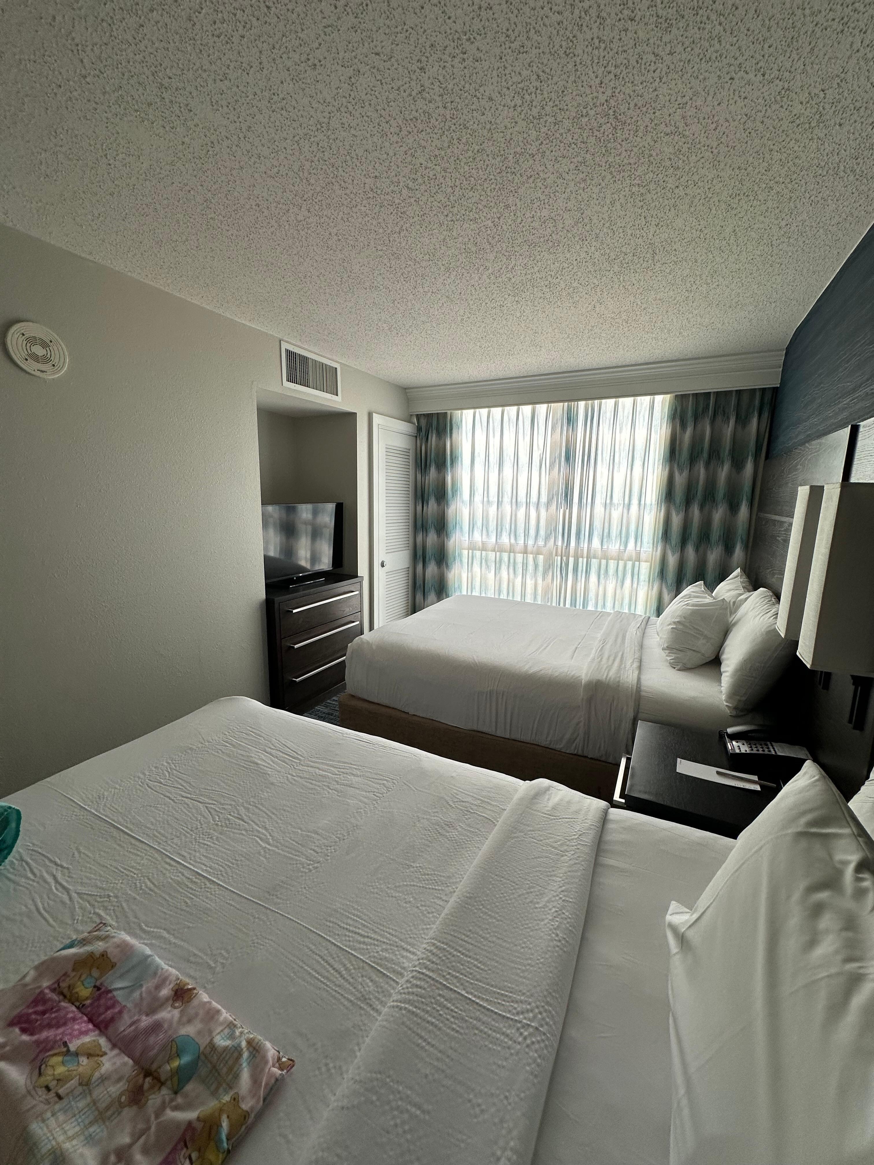 TV in both living and bedroom