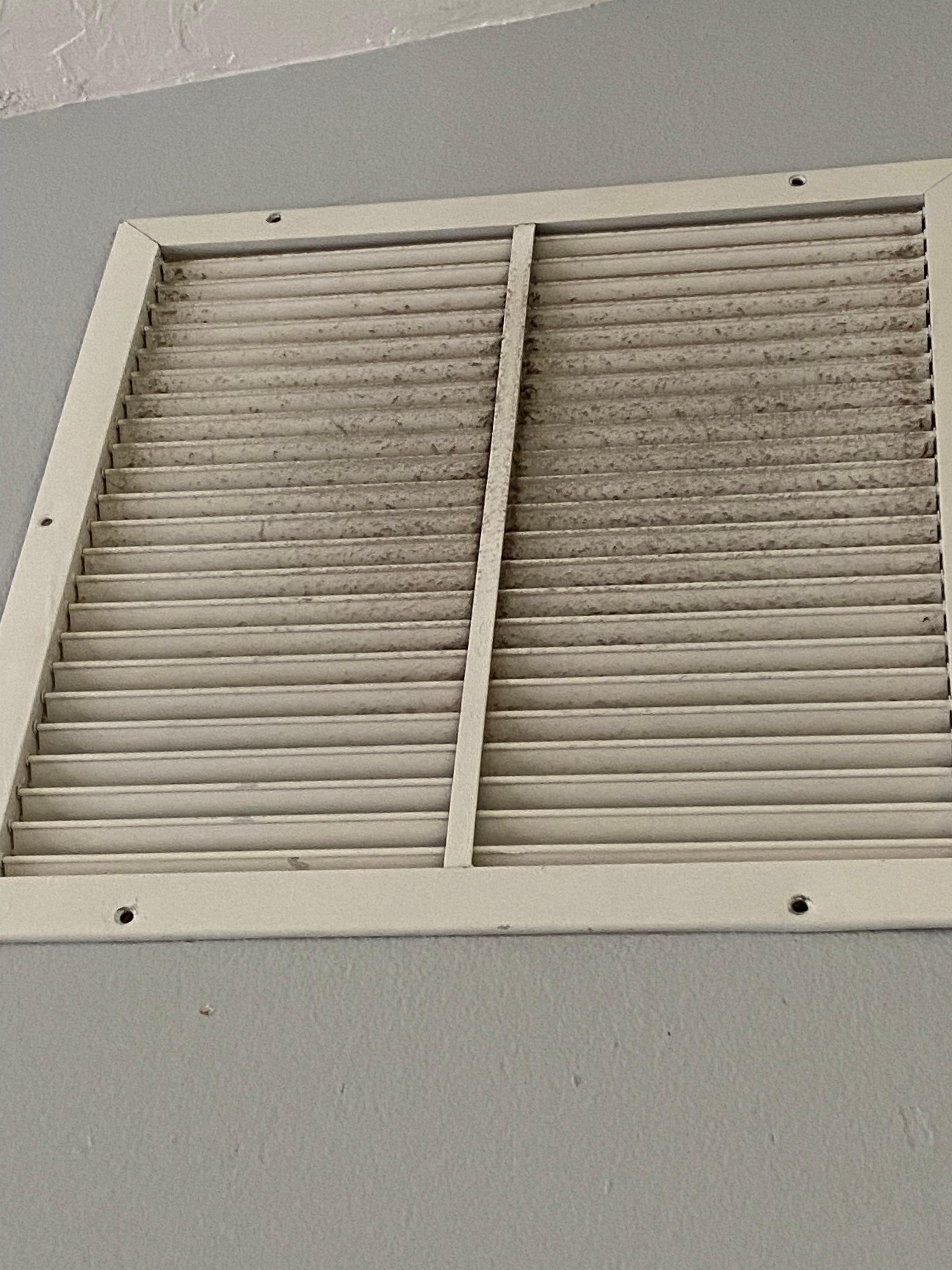 Vent dirt