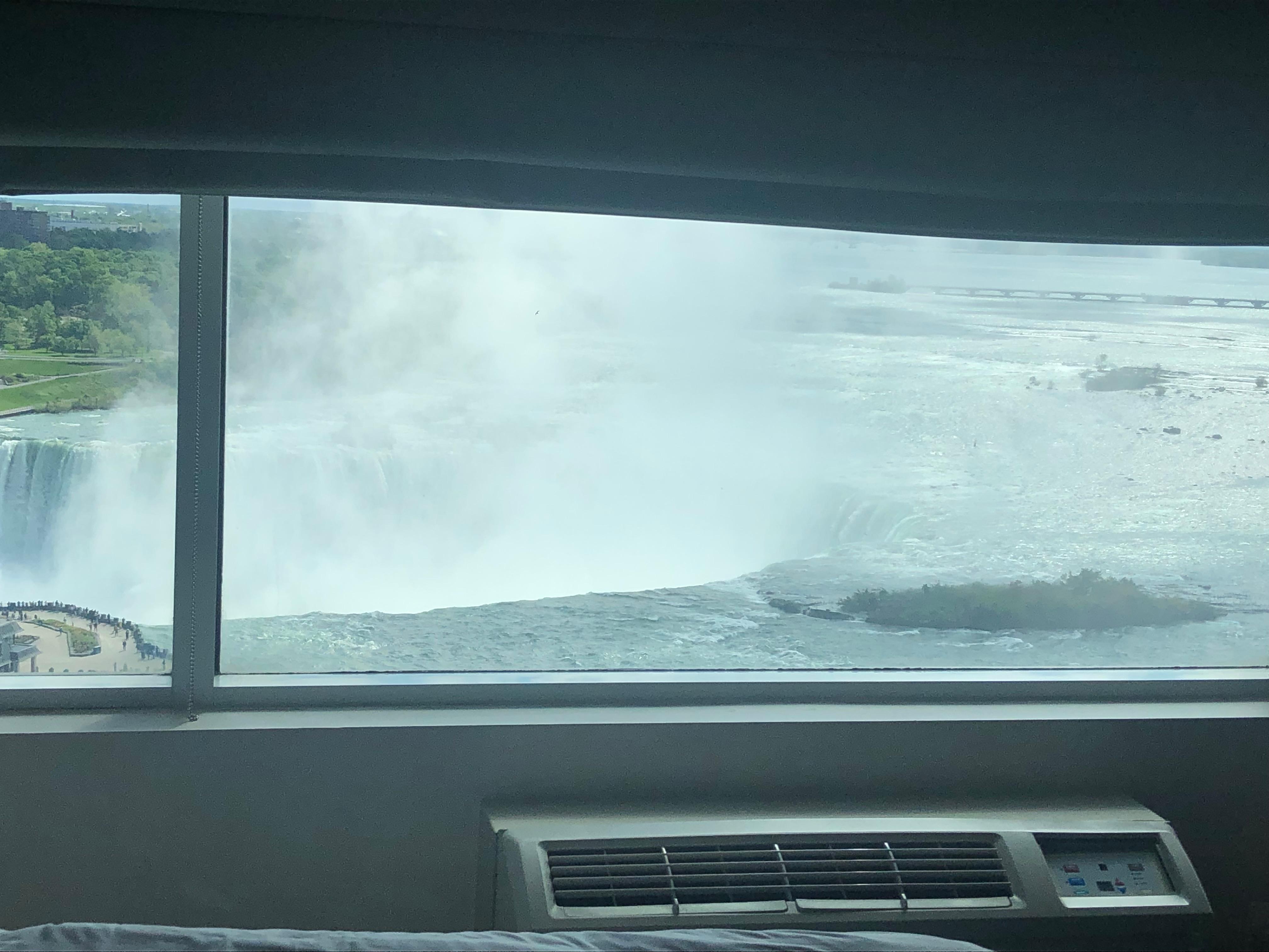 View from room.