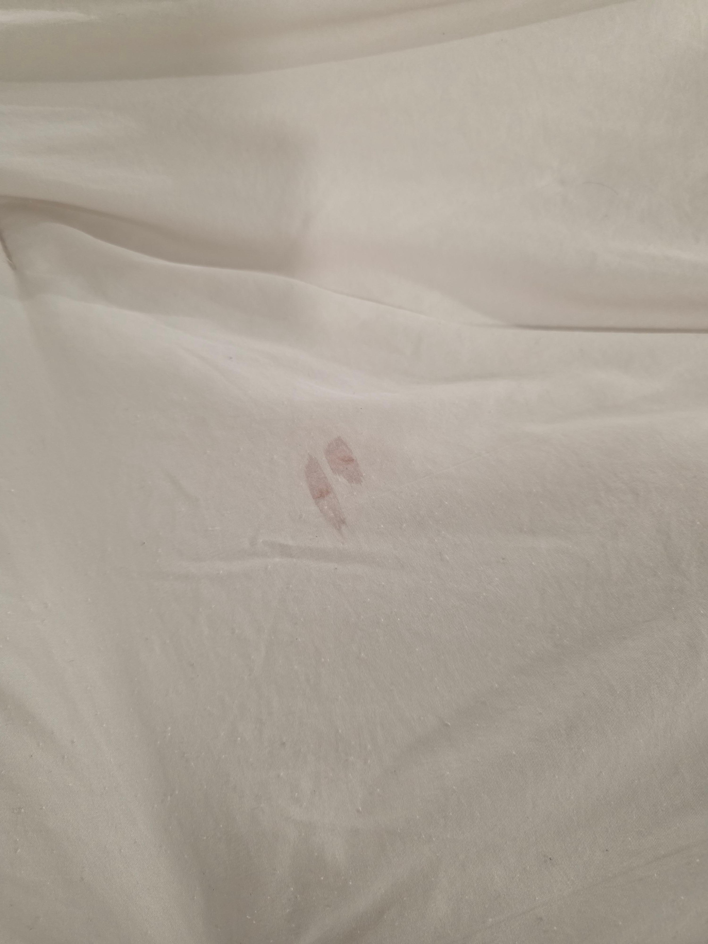 Stains on comforter 