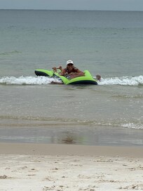 Orange Beach in front of our condo