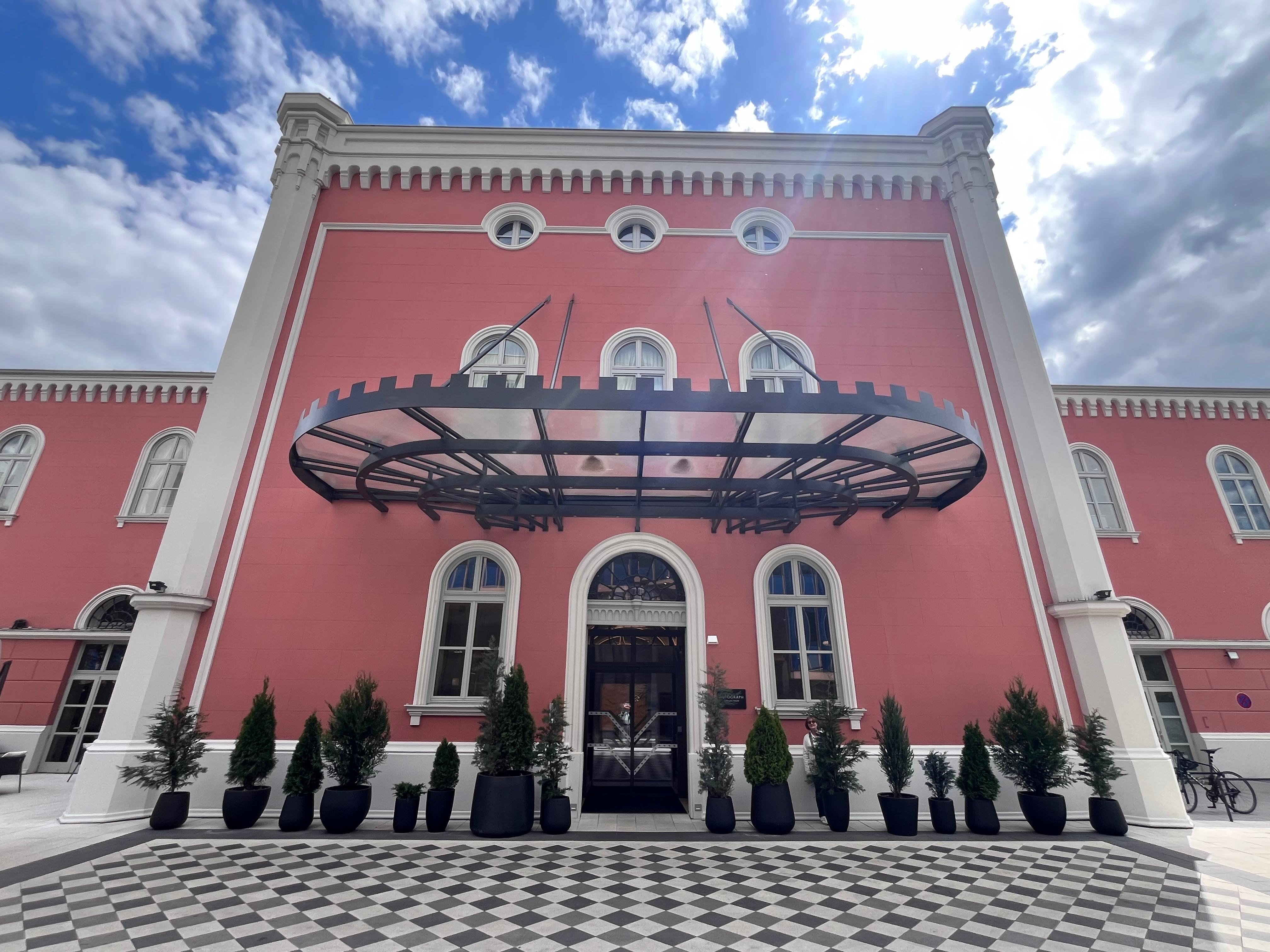Hotel entrance