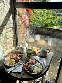 Breakfast with a view!