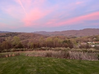 Evening sky off the deck