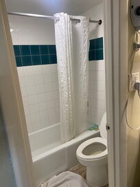 This is not a suite bathroom filthy and nasty