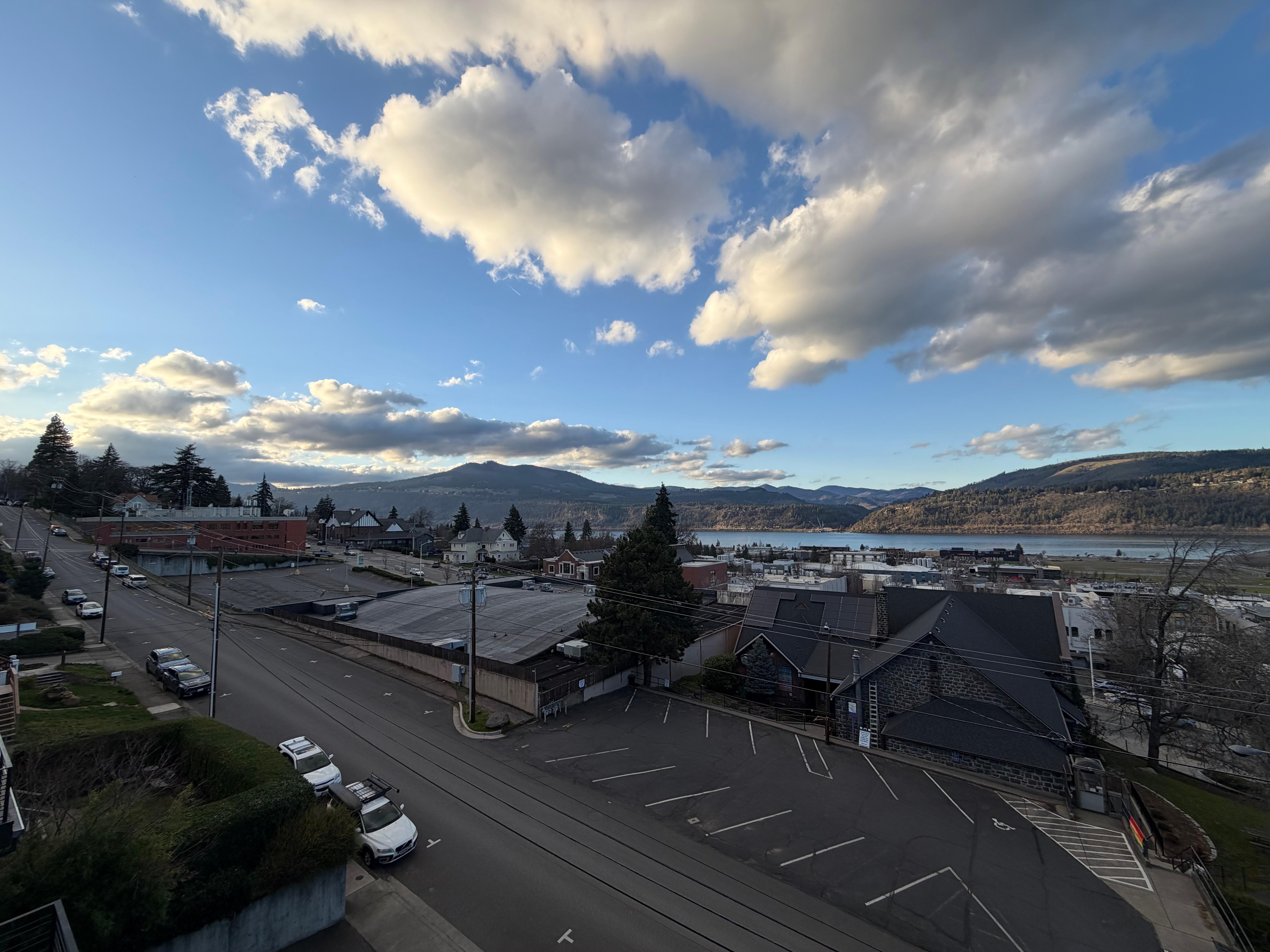 View from living room window