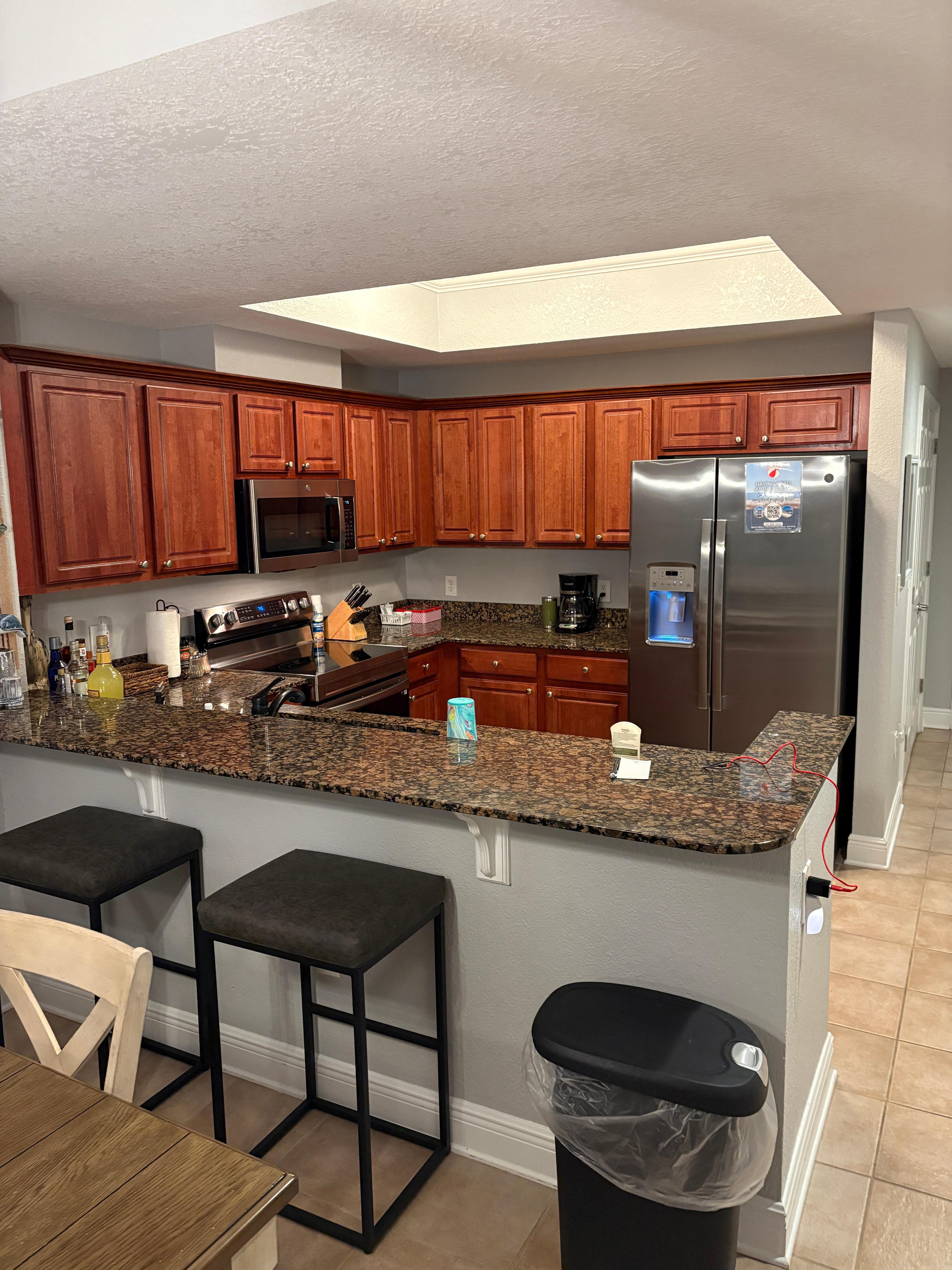 Beautiful kitchen well equipped 