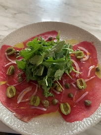 Tuna carpaccio