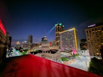 View from the observation deck
