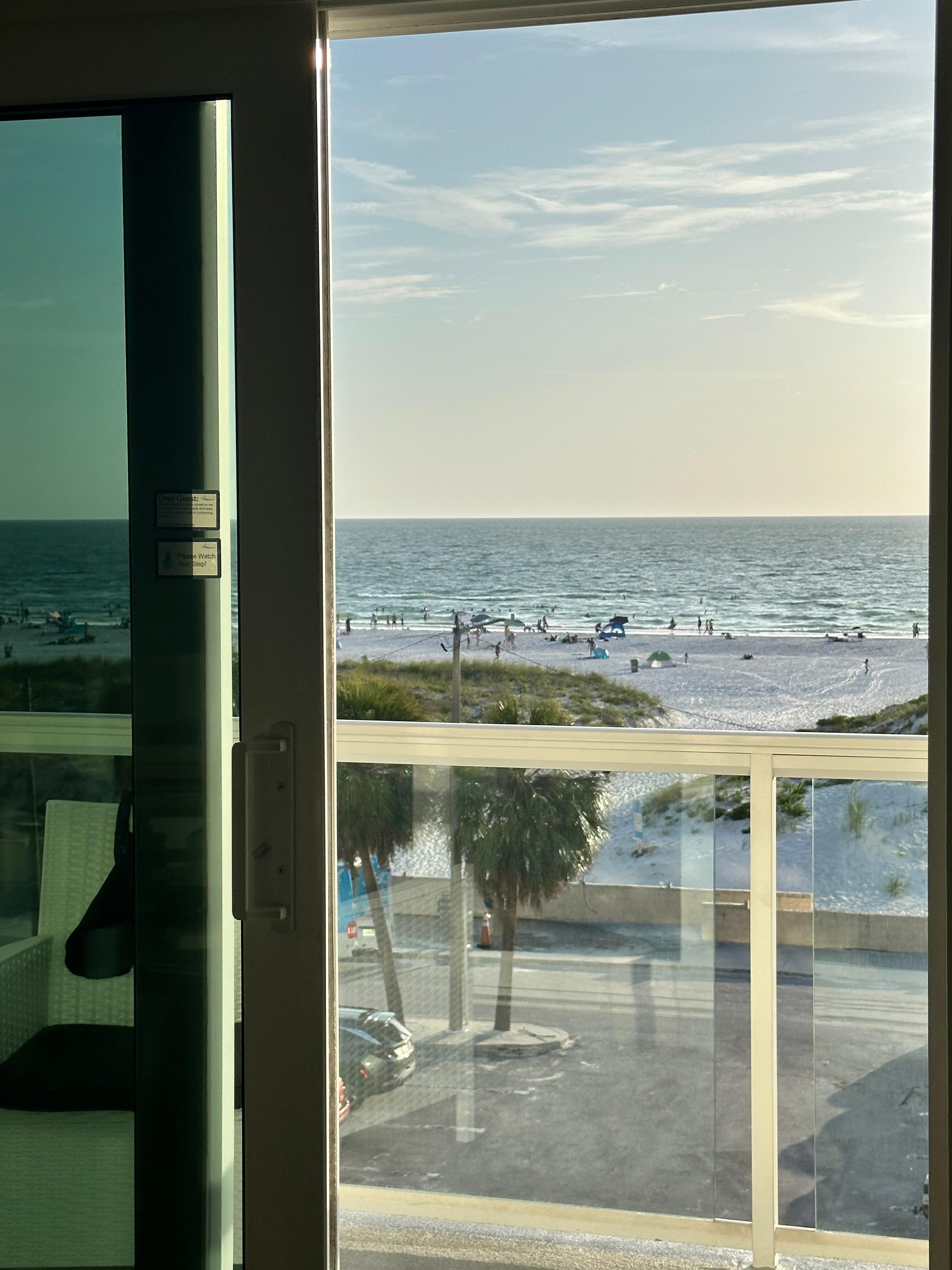 View from room, 4th floor