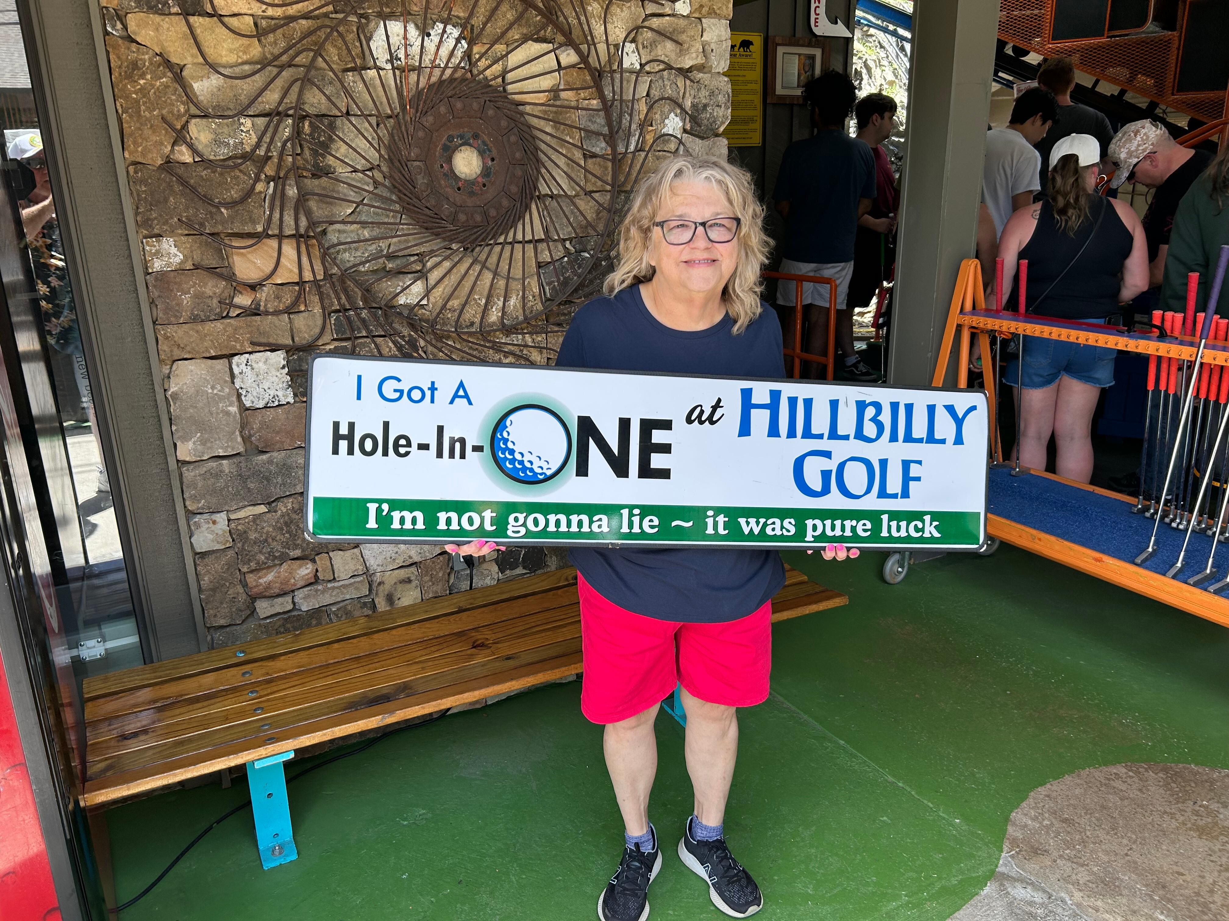 I scored a Hole in One!!