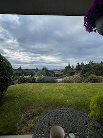 Early morning quiet coffee