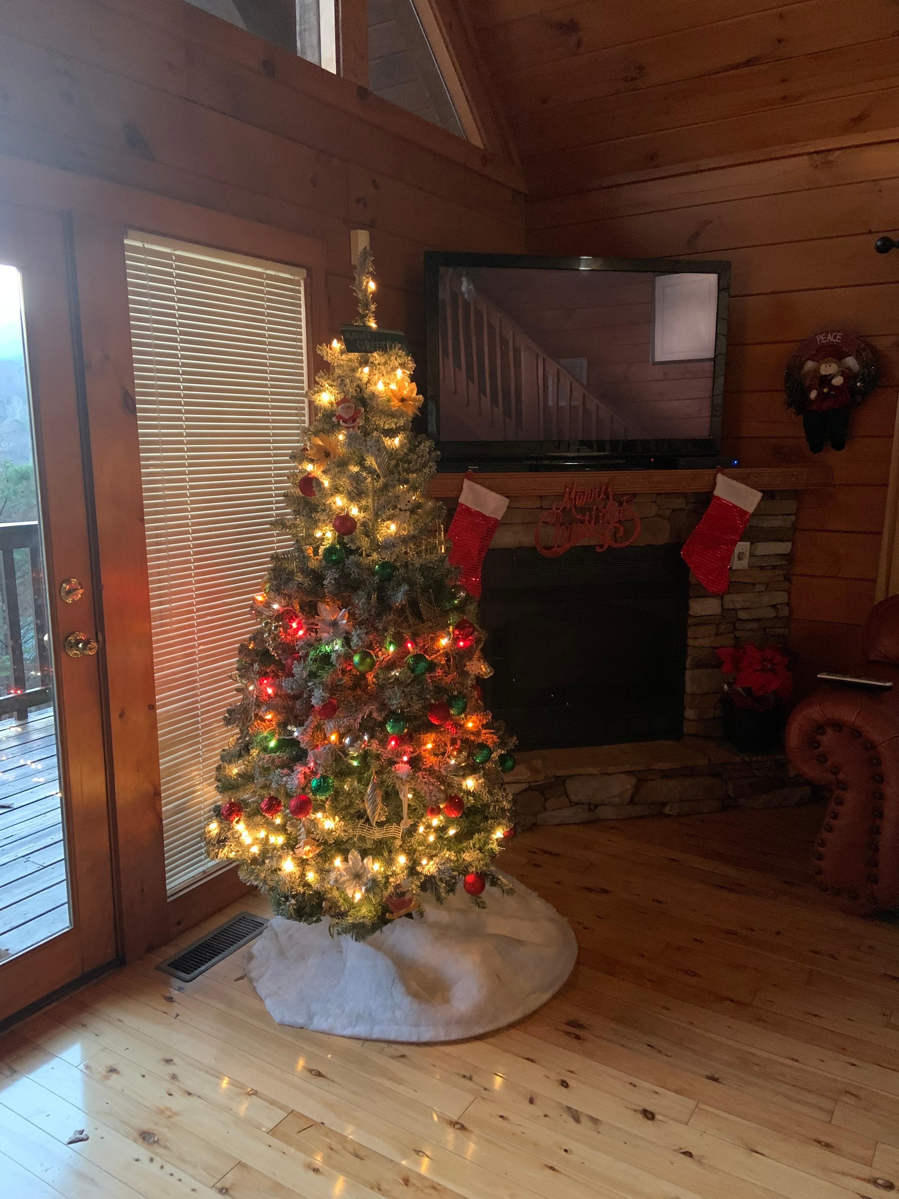 Christmas decorations. 